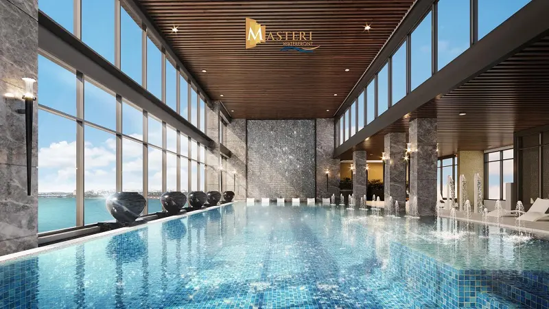 Bể bơi bốn mùa Masteri Waterfront