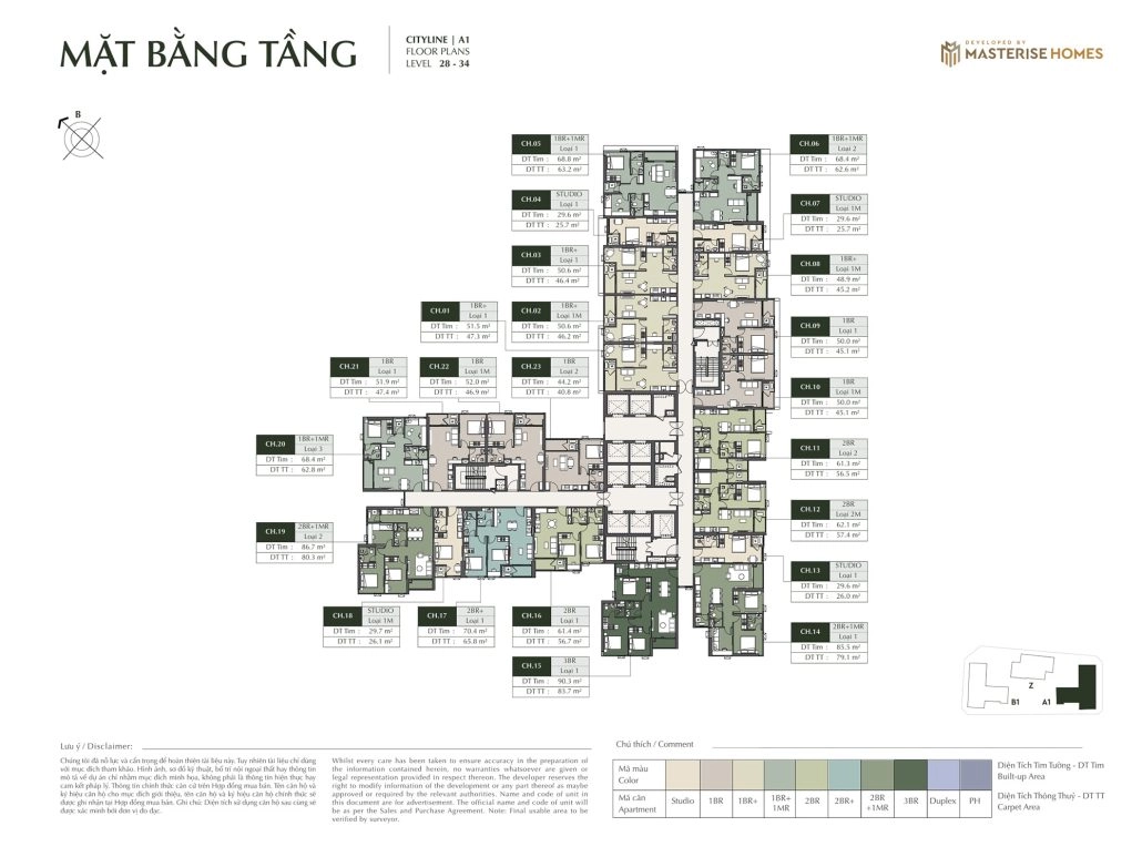 mat bang tang 28 34 toa cityline lumiere prime hills