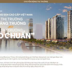 Báo chí quốc tế nhìn về thị trường BĐS Việt Nam: Masterise Homes – “Người định chuẩn” cho bất động sản cao cấp