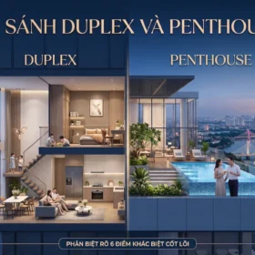 Duplex và Penthouse khác nhau thế nào? Phân biệt chi tiết để chọn đúng