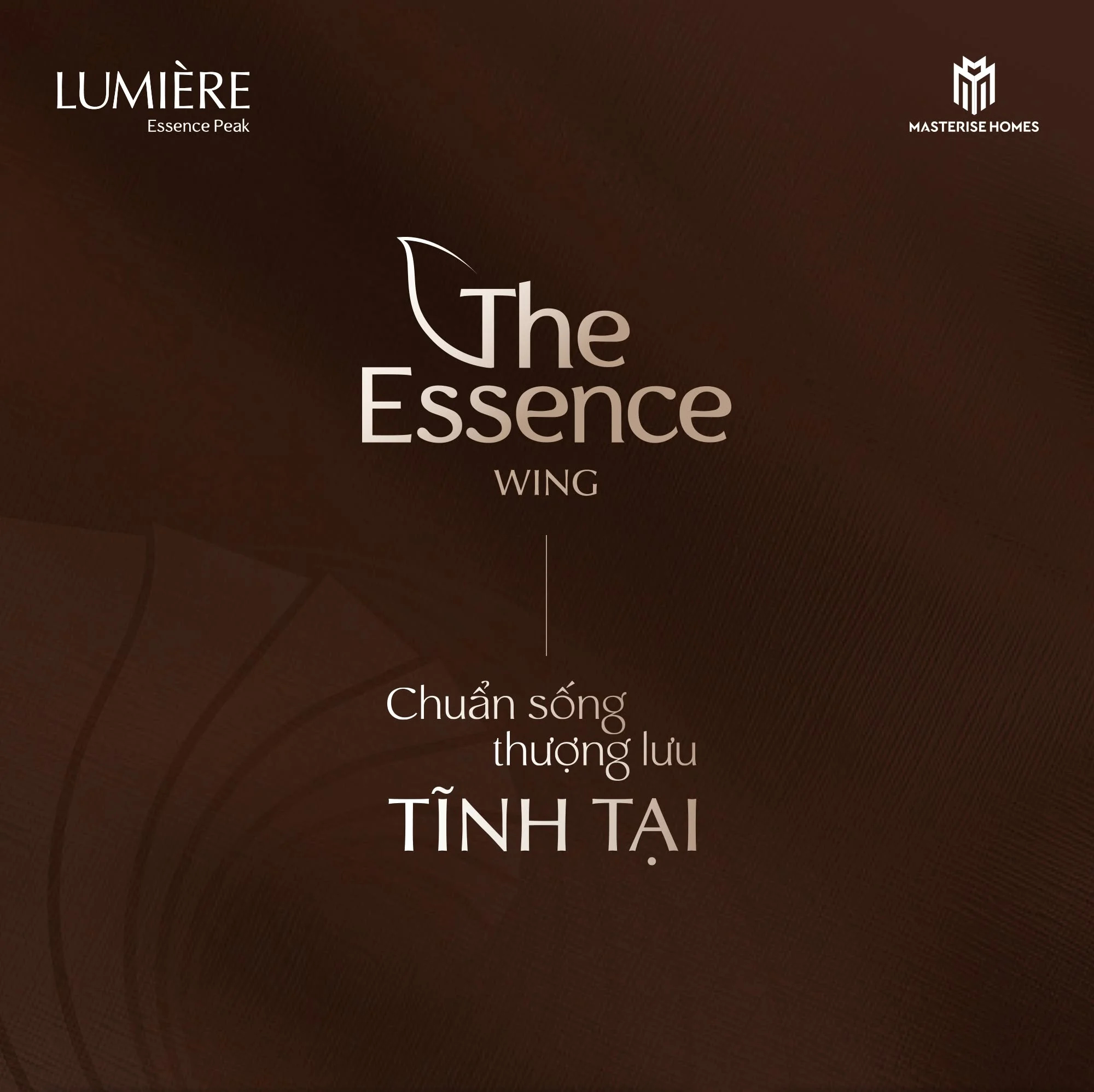 Masterise Homes giới thiệu The Essence Wing tại LUMIÈRE Essence Peak: Khi “quiet luxury” trở thành tiêu chuẩn thiết kế