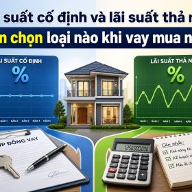 Lãi suất cố định và lãi suất thả nổi: nên chọn loại nào khi vay mua nhà?