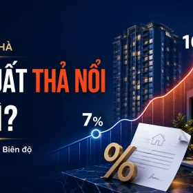 Lãi suất thả nổi là gì? Cách tính, rủi ro và lưu ý khi vay mua nhà