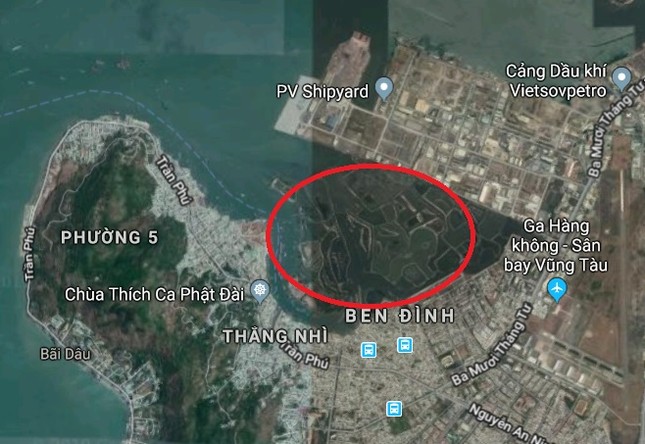 Bờ Đông - Bãi Sau, vị trí khu đô thị du lịch biển dự kiến