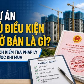 Dự án đủ điều kiện mở bán là gì? Cách kiểm tra pháp lý trước khi mua
