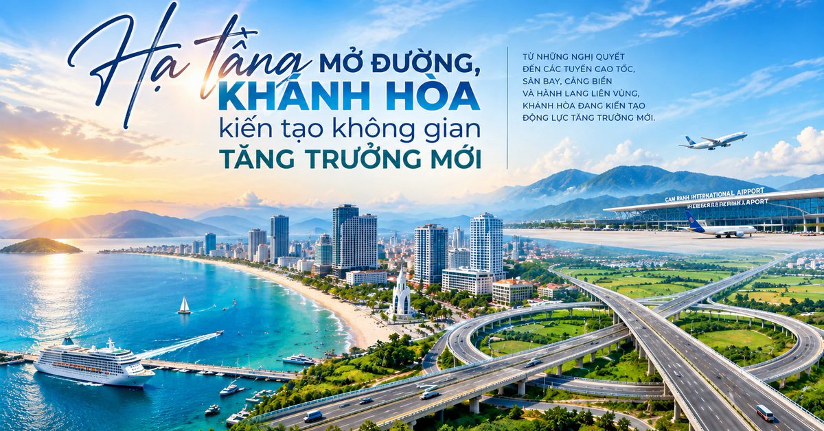 Khánh Hòa mở rộng không gian tăng trưởng từ hạ tầng chiến lược