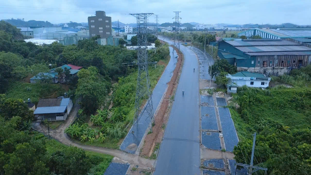 Cụm công nghiệp phía Nam phường Văn Phú được đầu tư hạ tầng kỹ thuật
