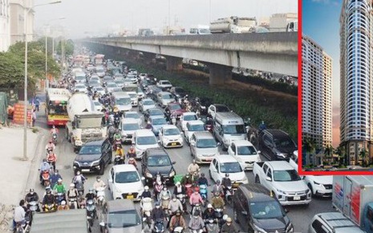 Khu vực Nguyễn Xiển - Nguyễn Trãi có mật độ giao thông cao