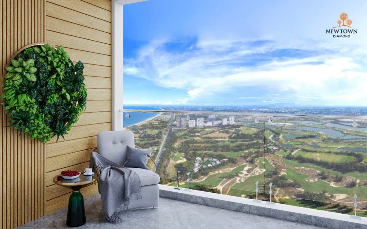 Sky Villa Newtown Diamond nhấn mạnh giá trị tầm nhìn sân gôn