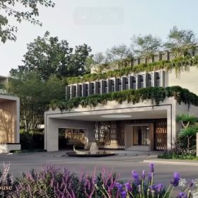 The Courtyard Clubhouse và xu hướng tiện ích riêng trong nhà thấp tầng hạng sang