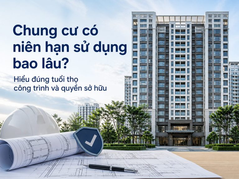 Chung cư có niên hạn sử dụng bao lâu? Hiểu đúng tuổi thọ công trình và quyền sở hữu