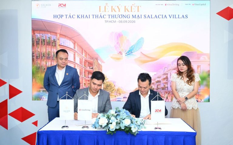 Salacia Villas chuẩn bị vận hành phố thương mại từ quý I/2027